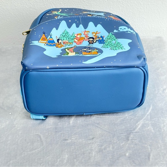 NWOT Loungefly Disney Peter Pan Backpack - Picture 5 of 9